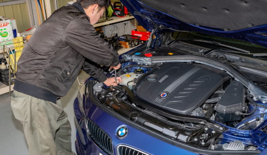 選ばれる理由#1 「輸入車の整備・点検も
お任せください」